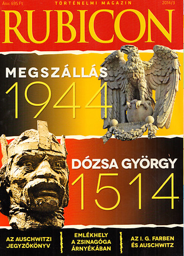 Könyv: Rubicon 2014/3. szám (Rácz Árpád (szerk.))