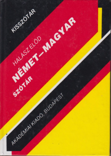 Német magyar szótár könyv