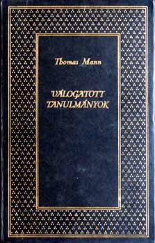 Könyv: Válogatott tanulmányok (Thomas Mann)