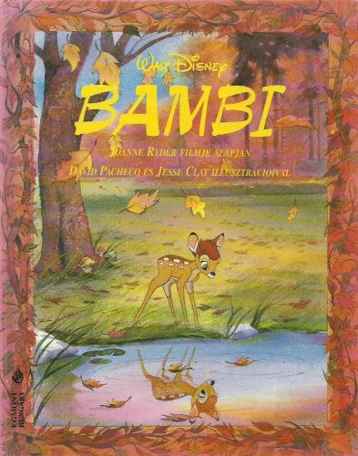 Könyv: Bambi - Joanne Ryder filmje alapján (Walt Disney)