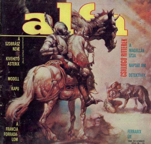 Könyv: Junior Alfa: Csillogó ritterek (1989. december) ()