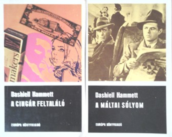 Könyv: A Máltai Sólyom + A cingár feltaláló (Dashiell Hammett)