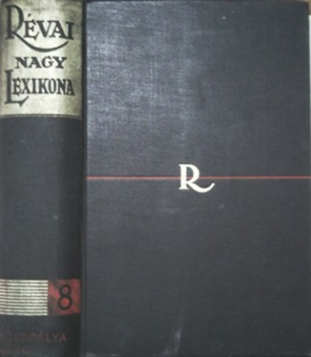Könyv: Révai nagy lexikona 8. (Földpálya-Grec) (Révai Irodalmi Intézet)