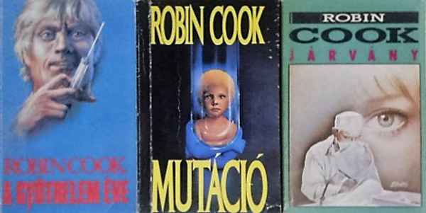 Könyv: Mutáció - A gyötrelem éve - Járvány (Robin Cook)