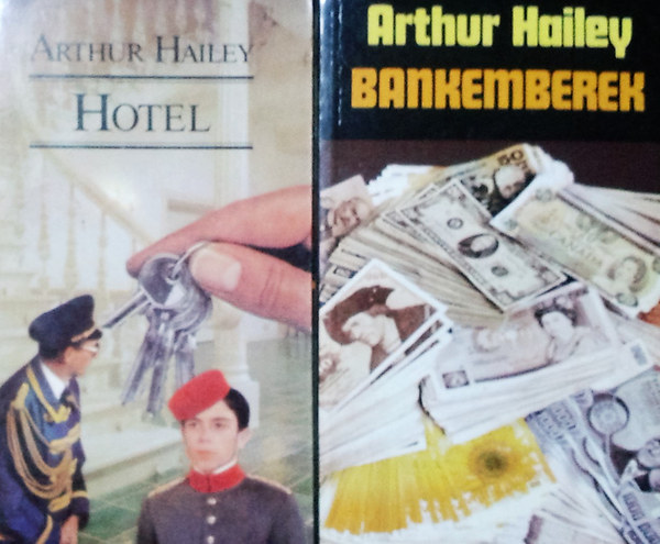 Könyv: Hotel + Bankemberek (Arthur Hailey)