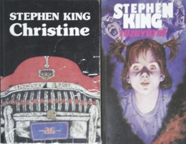 Könyv: Christine + A tűzgyújtó (Stephen King)