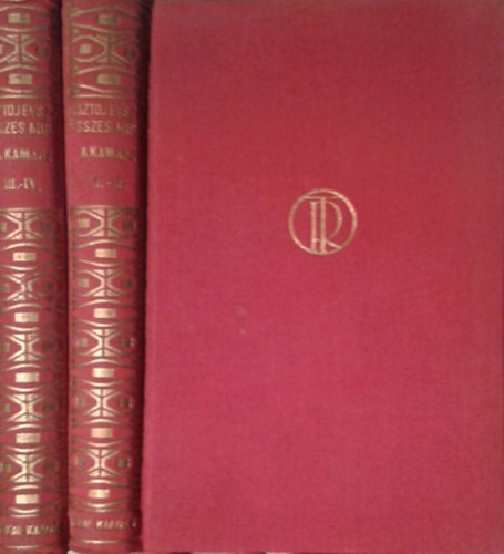 Könyv: A kamasz I-IV. (két kötetbe kötve) (Fjodor Mihajlovics Dosztojevszkij)