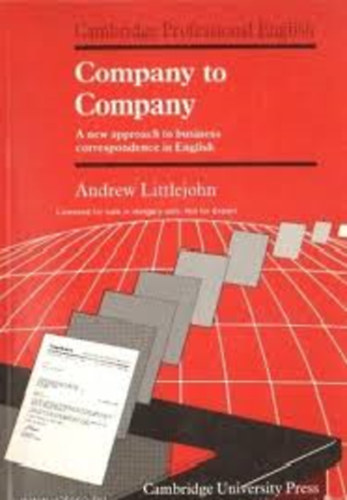 Könyv: Company to Company - Student\s Book (Andrew Littlejohn)