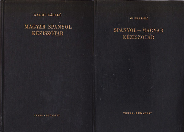 Könyv: Magyar-spanyol és spanyol-magyar kéziszótár  (Gáldi László)
