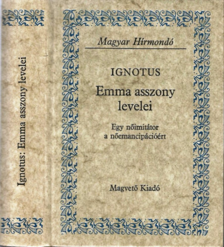 Könyv: Emma asszony levelei (Ignotus)
