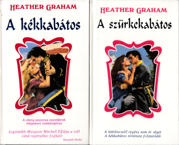 Könyv: A szürkekabátos + A kékkabátos (2 mű) (Heather Graham)