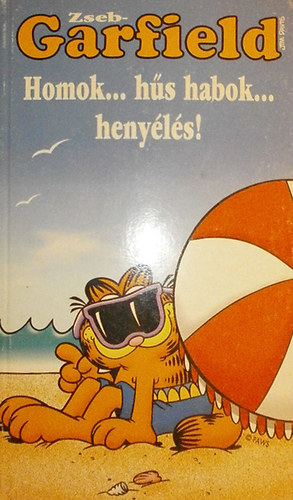 Könyv: Zseb-Garfield 35.: Homok... hűs habok... henyélés! (J. Davis)