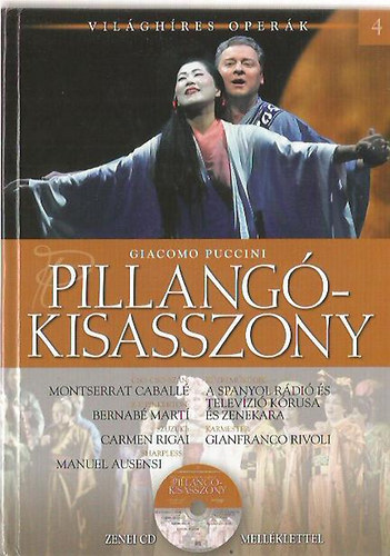 Könyv: Pillangókisasszony - Világhíres operák sorozat 4. kötet (Giacomo Puccini)