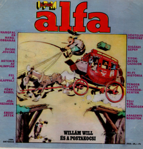Könyv: Alfa IPM Junior -képregény 1984. október ( VI. évfolyam 5. szám ) (Tótfalusi István)