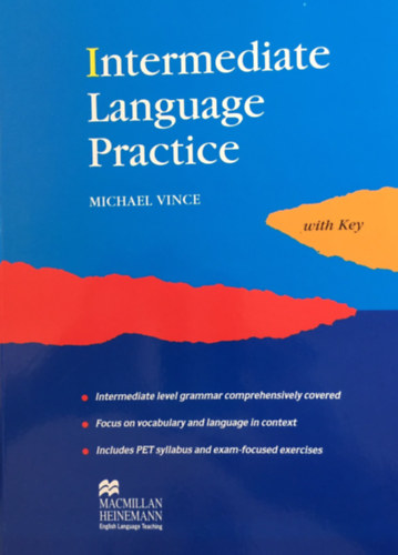 Könyv: Intermediate Language Practice - with key - English Grammar and Vocabulary (Michael Vince)