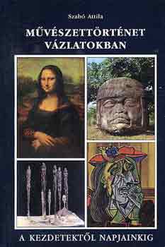 Könyv: Művészettörténet vázlatokban (Szabó Attila)