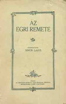 Könyv: Az egri remete (Simon Lajos (szerk.))