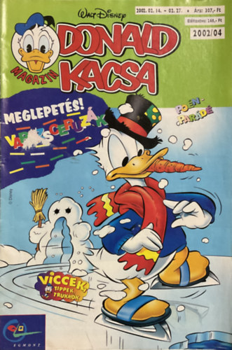 Könyv: Donald kacsa magazin 2002/04. szám (Walt Disney)