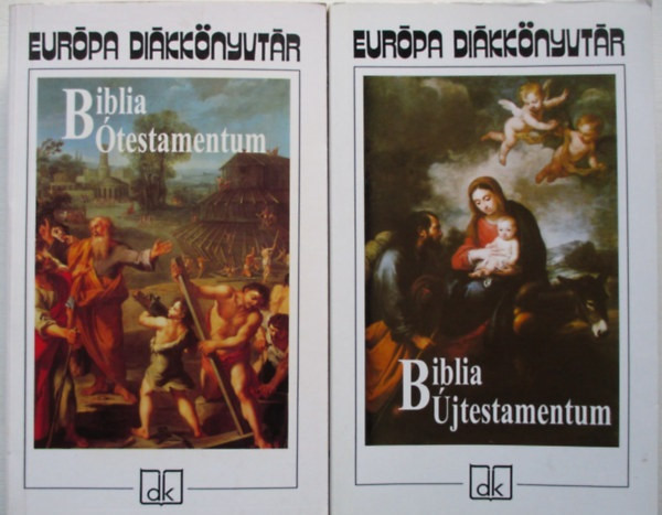 Könyv: Biblia - Ótestamentum + Biblia - Újtestamentum (Európa diákkönyvtár) ()