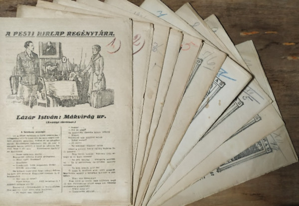 Könyv: A Pesti Hírlap Regénytára, 1926. október 17. - december 19. (10 szám) ()