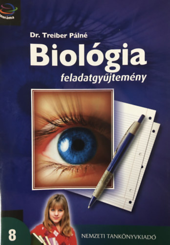 Könyv: Biológia 8. - Feladatgyűjtemény (Dr. Treiber Pálné)