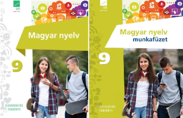 Könyv: Magyar nyelv 9 - Tankönyv + munkafüzet (Újgenerációs tankönyv) (dr. Baranyai Katalin (vez. szerk.))