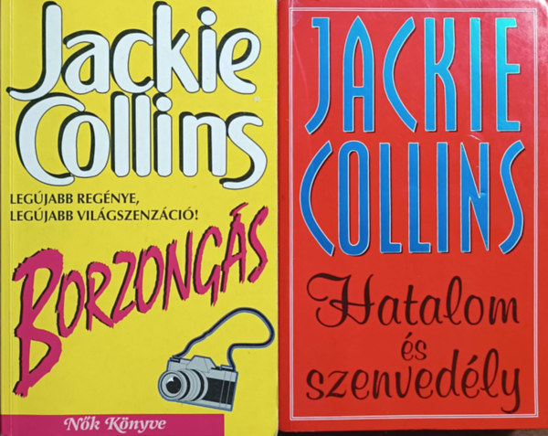 Könyv: Hatalom és szenvedély + Borzongás (2 kötet) (Jackie Collins)