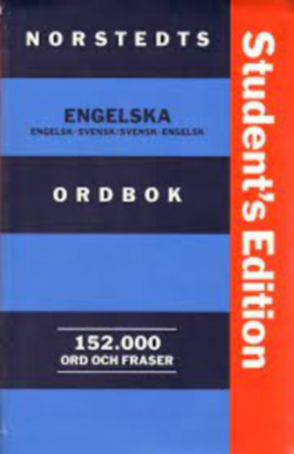 Könyv: Norstedts engelska ordbok: Engelsk-Svensk / Svensk-Engelsk (Student\s Edition) (Norstedts akademiska förlag)