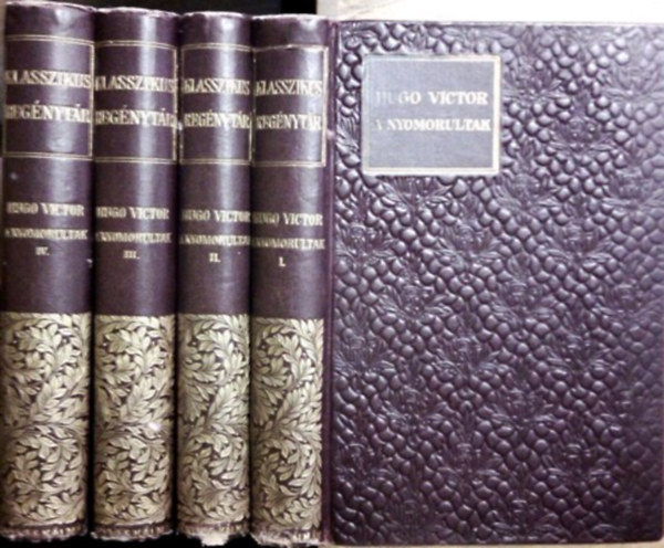 Könyv: A nyomorultak I-IV. (Victor Hugo)