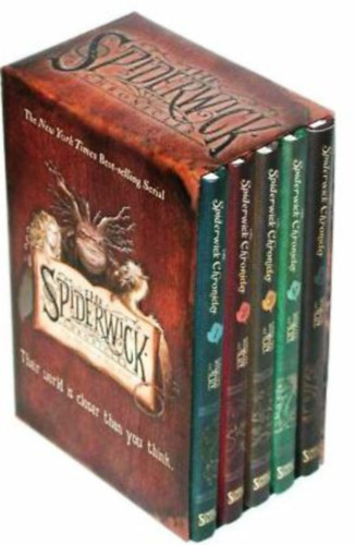 Könyv: he Spiderwick Chronicles 1-5. - The Field Guide - The Seeing Stone - Lucinda\s Secret - The Ironwood Tree - The Wrath of Mulgrath (Tony Diterlizzi and Holly Black)