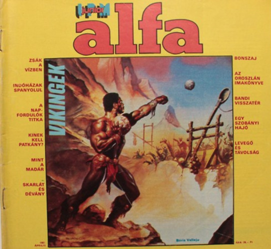 Könyv: Alfa Junior 1987. április - Vikingek ()