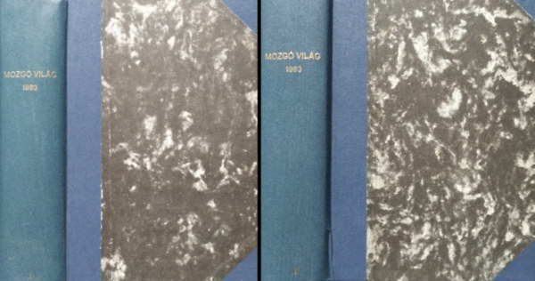 Könyv: Mozgó Világ 1983 1-6. (jan.-jún.) + Mozgó Világ 1983 7-12. (júl.-dec.) (Teljes évfolyam két kötetben) (Kulin Ferenc (főszerk.))