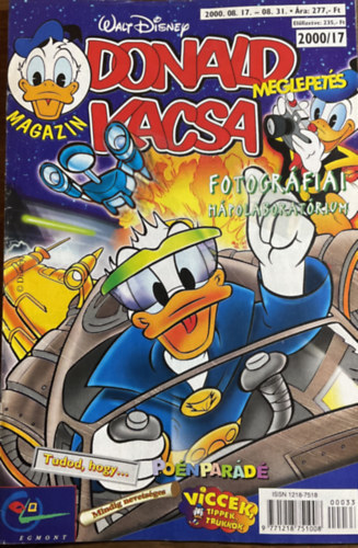 Könyv: Donald kacsa magazin 2000/17. szám (Walt Disney)