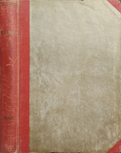 Könyv: Válasz VIII. évf. I. kötet (1948. 1–5-6. sz., egybekötve) (Illyés Gyula (szerk.))
