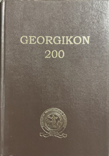 Könyv: Georgikon 200 (Dr. Fehér-Dr. Kurucz-Zsidi)