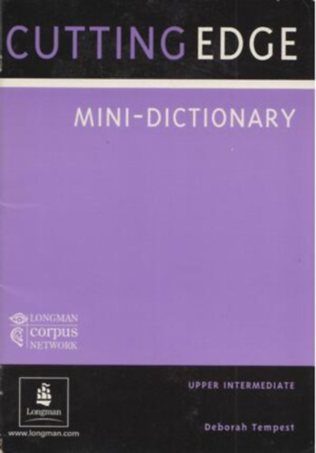 Könyv: Cutting Edge upper intermediate mini-dictionary ()