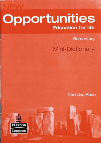Könyv: New Opportunities - Elementary Mini-Dictionary (Christina Ruse)