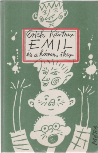 Könyv: Emil és a három iker (Erich Kästner)