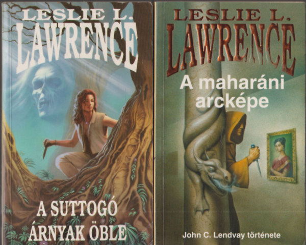 Könyv: A suttogó árnyak öble + A maharáni arcképe (Leslie L. Lawrence)