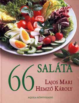 Könyv: 66 saláta (Lajos Mari; Hemző Károly)