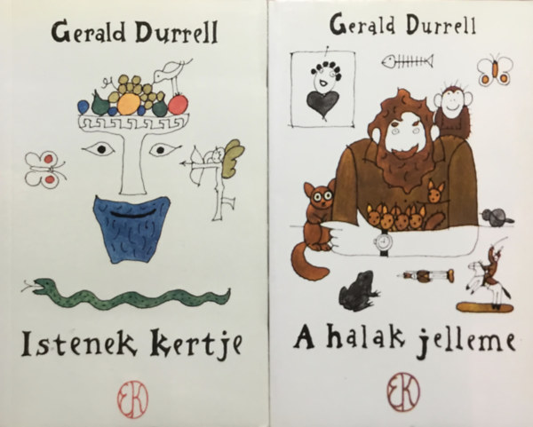 Könyv: Istenek kertje - A halak jelleme (Gerald Durrell)