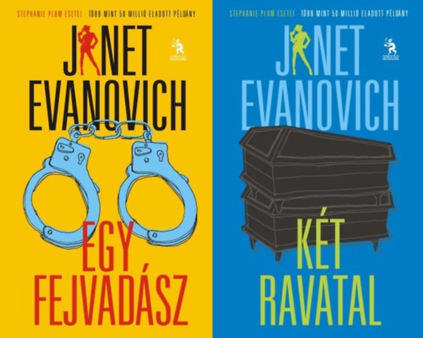 Könyv: 2 kötet egyben: Egy fejvadász - Két ravatal (Janet Evanovich)