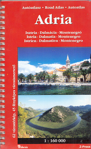 Könyv: Adria autóatlasz (Isztria- Dalmácia- Montenegró) ()