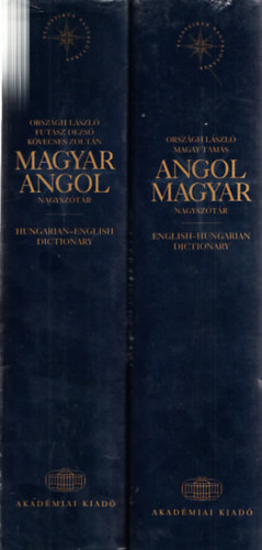 Könyv: Angol magyar, magyar-angol nagyszótár I-II. (Országh-Magay-Futász-Kövecses)