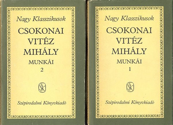 Könyv: Csokonai Vitéz Mihály munkái I-II. (Csokonai Vitéz Mihály)