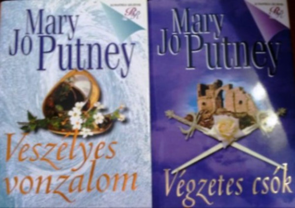 Könyv: 2 db Mary Jo Putney könyv Veszélyes Vonzalom + Végzetes Csók (Mary Jo Putney)