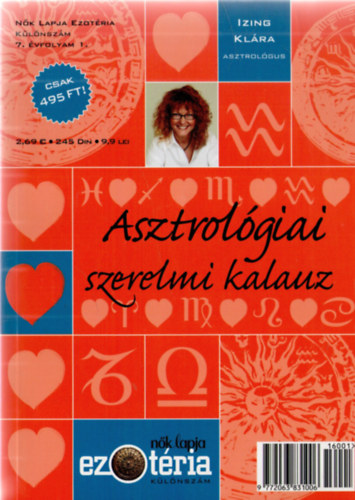 Könyv: Asztrológiai szerelmi kalauz (Izing Klára)