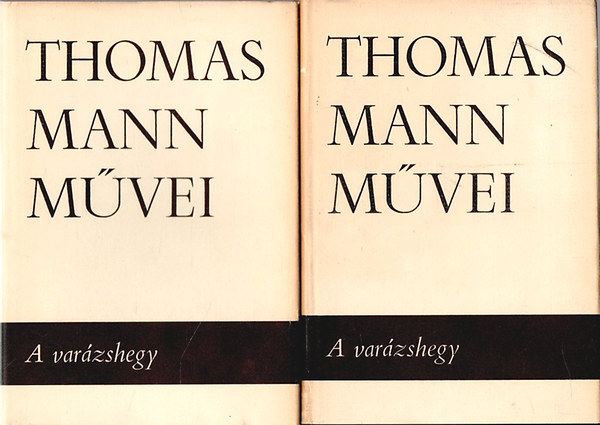 Könyv: A varázshegy I-II. (Thomas Mann)