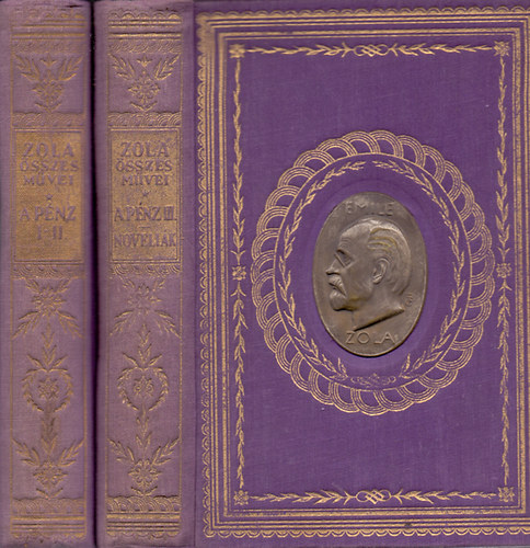 Könyv: A pénz I-III. + A Coquevillei muri és egyéb elbeszélések (két kötet) (Émile Zola)