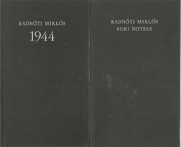 Könyv: 1944 - Bori notesz I-II. (Radnóti Miklós)